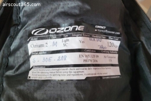 Ozone Ozium 2 Bj: 08.2017 Grösse M