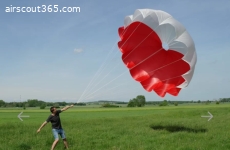 Rescue parachute Dudek globe light 90